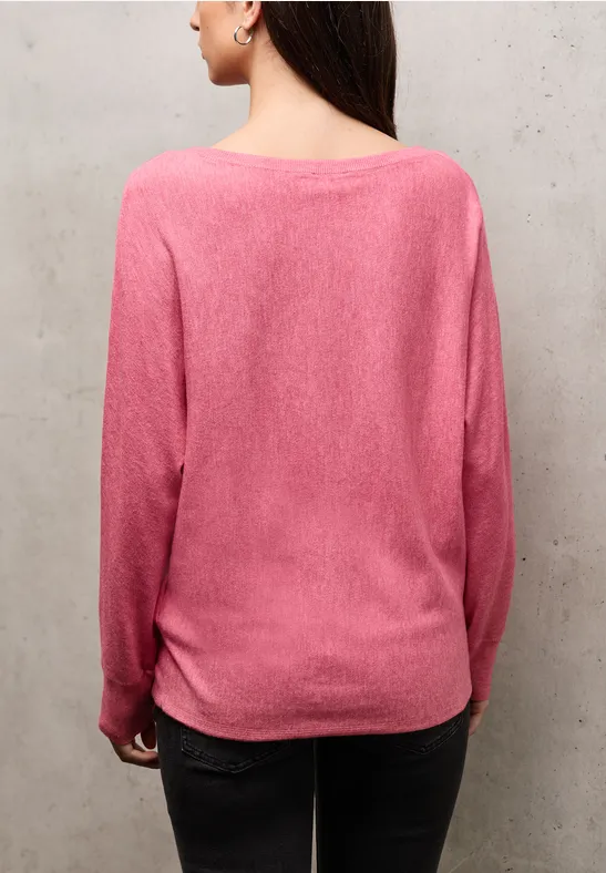 Dolman trui candy pink mel.