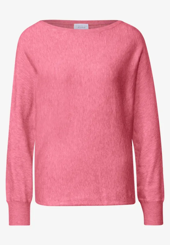 Dolman trui candy pink mel.