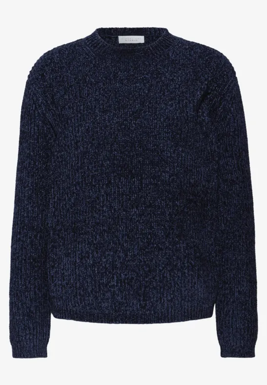 Chenille Pullover amethyst night blue