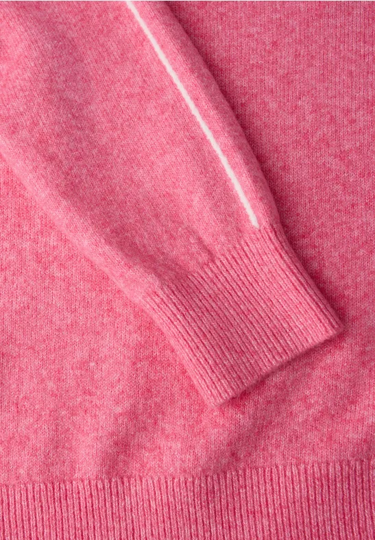 Pullover mit Kapuze candy pink mel.