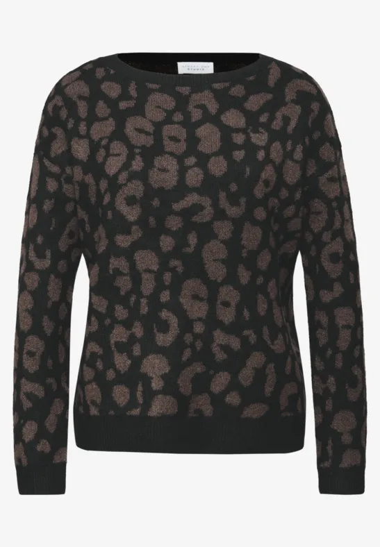 Cosy Leo Pullover Black
