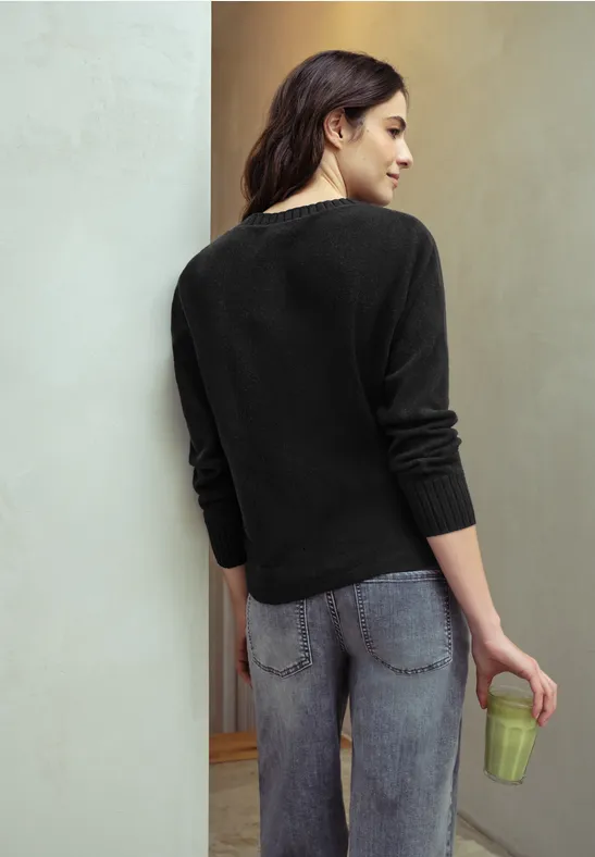 Dolman Pullover Black