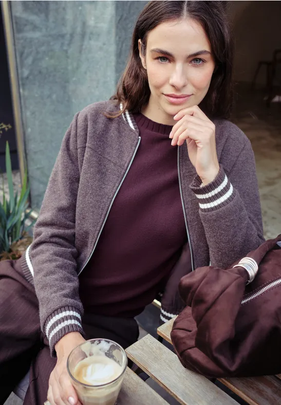 Dolman Pullover royal plum