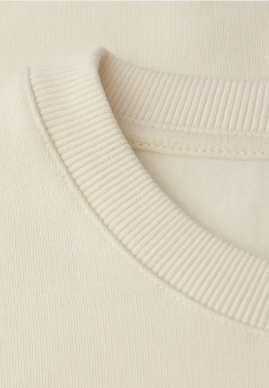 Loose Fit Sweatshirt soft beige