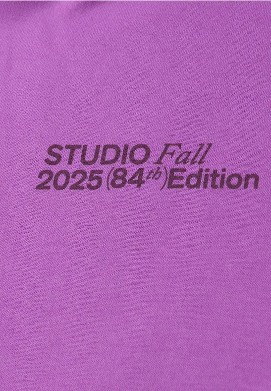 Loose Fit hoodie met artwork null