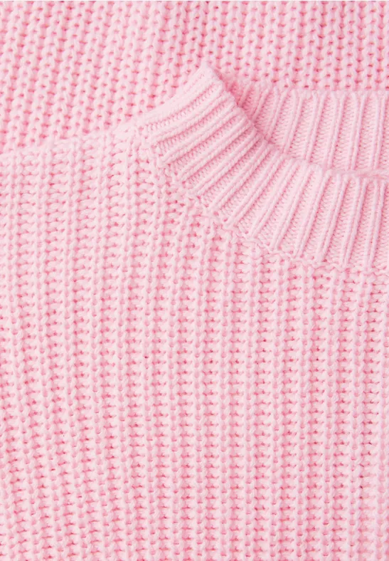 Trui met puntjes tea rose