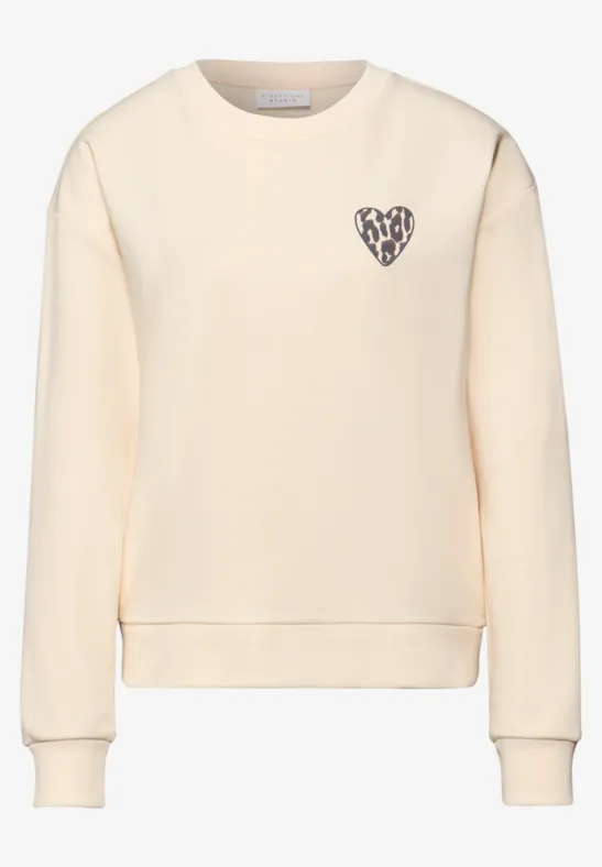 Sweatshirt soft beige