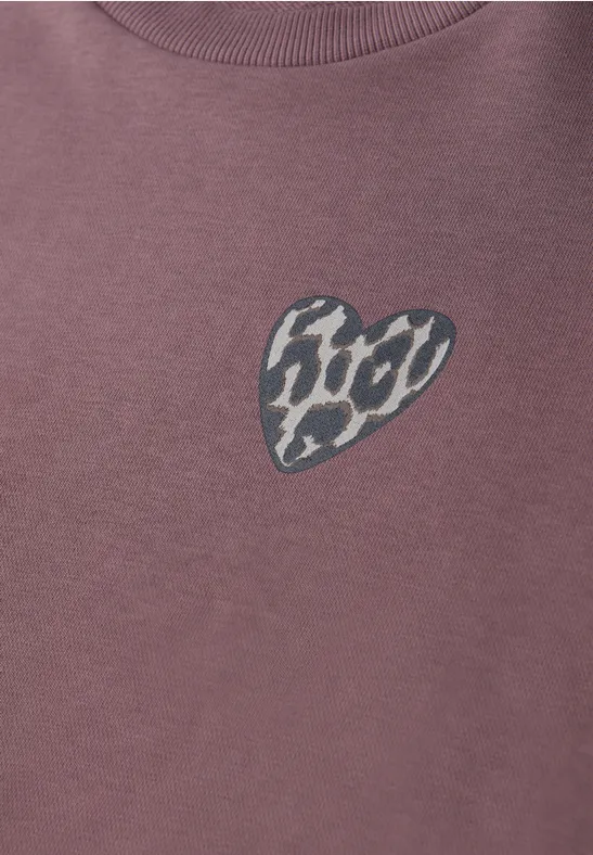 Sweatshirt hazy rose