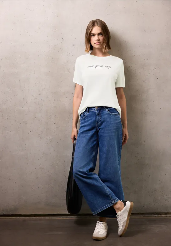 T-Shirt mit Wording off white
