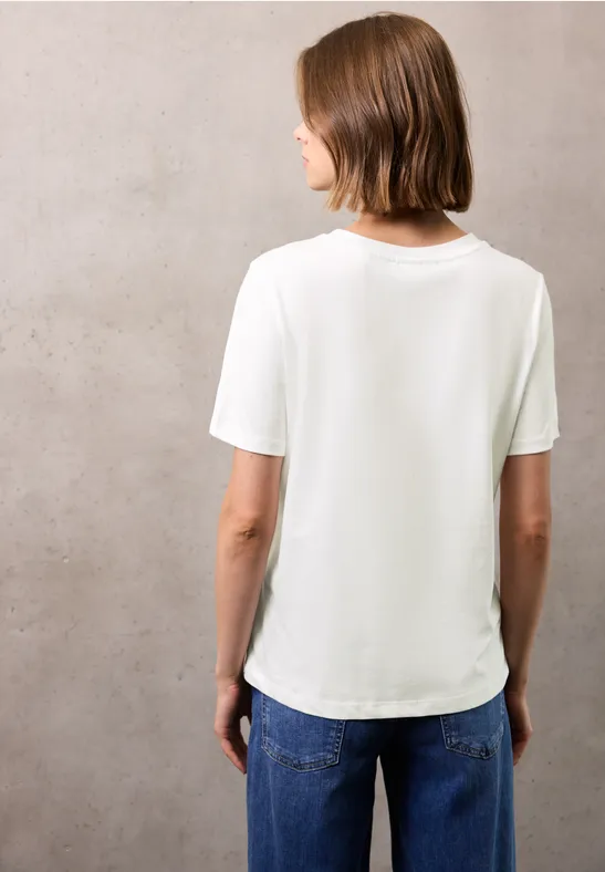 T-Shirt mit Wording off white