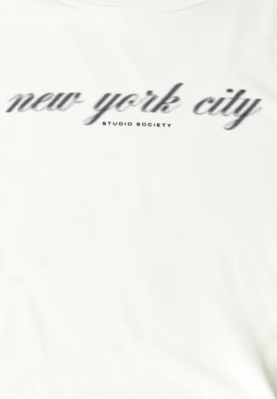 T-Shirt mit Wording off white