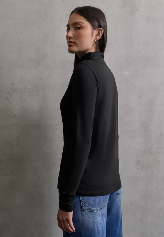 Turtleneck Shirt Black