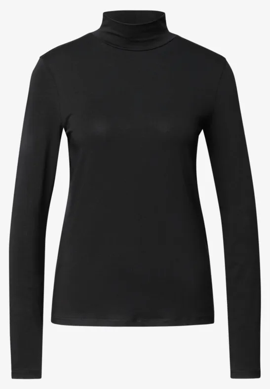 Turtleneck Shirt Black