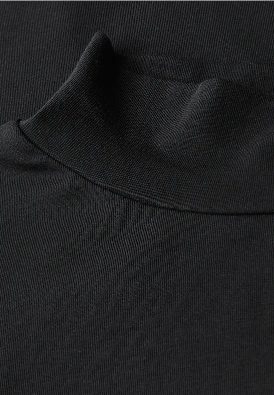 Turtleneck Shirt Black