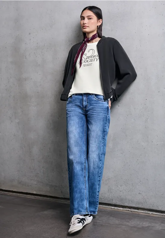 T-Shirt mit Wording off white