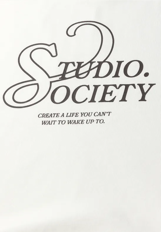 T-Shirt mit Wording off white