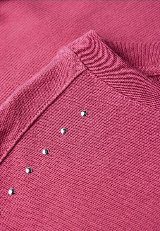 T-shirt avec pierres précieuses null