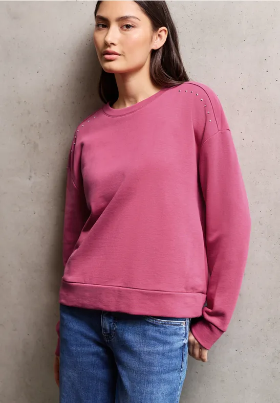 T-shirt avec pierres précieuses null