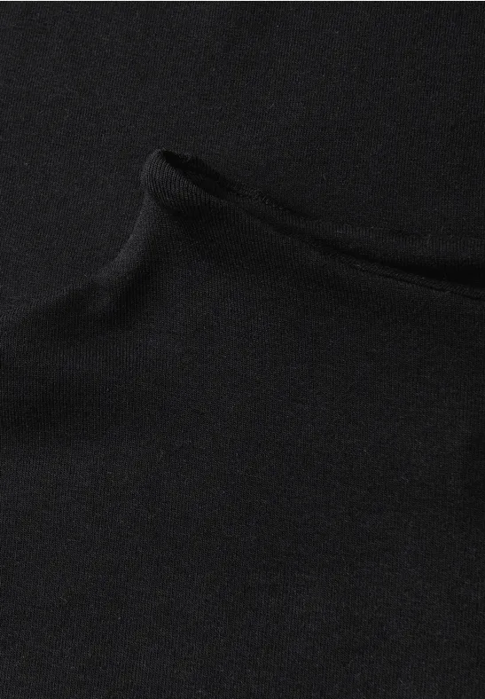 Koszulka z golfem Basic Black