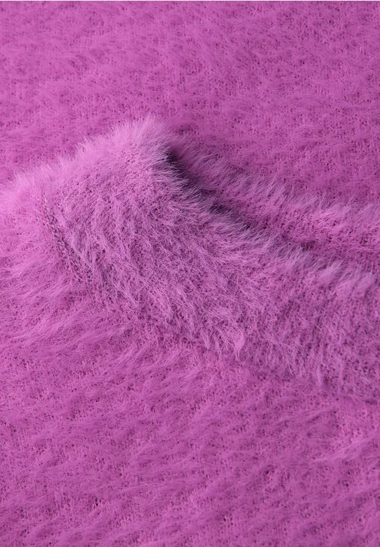 Kuscheliges Basic Shirt floral pink