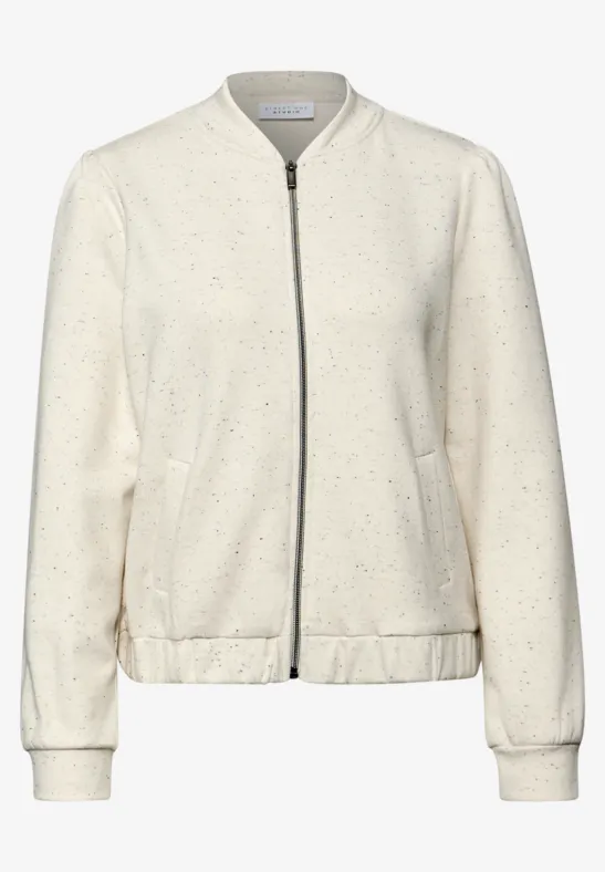 Gemêleerd jack soft beige