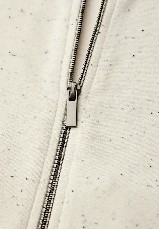 Gemêleerd jack soft beige