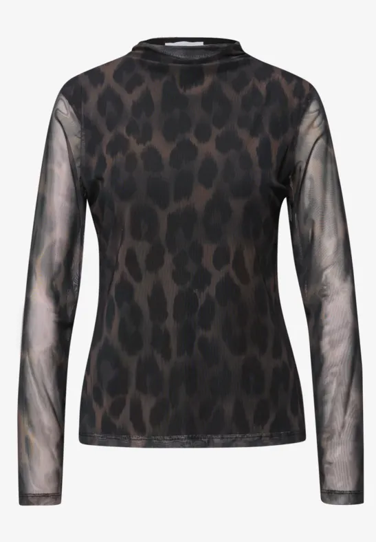 Leo Mesh Shirt Black