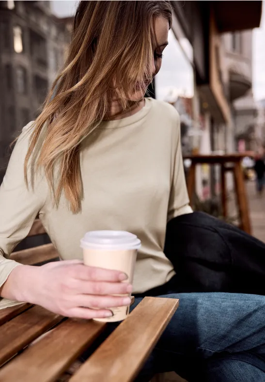 Basic Shirt stone sand