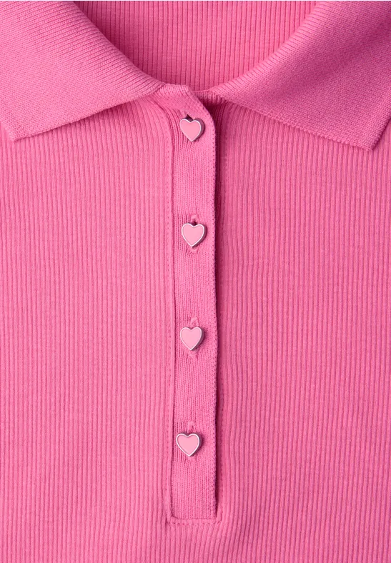 Poloshirt glowy pink