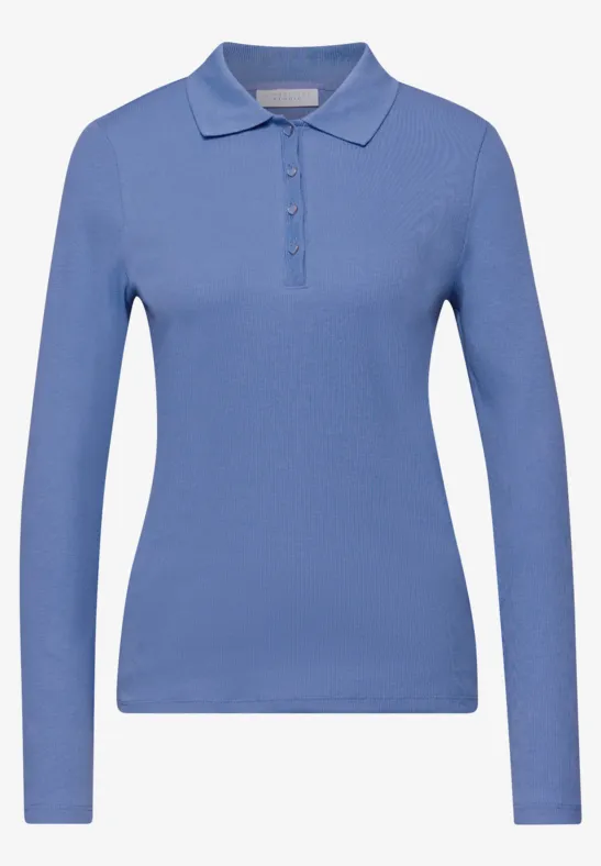 Poloshirt blue echo