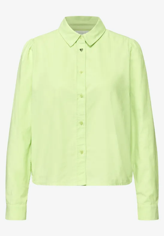 Sztruksowa bluzka koszulowa null