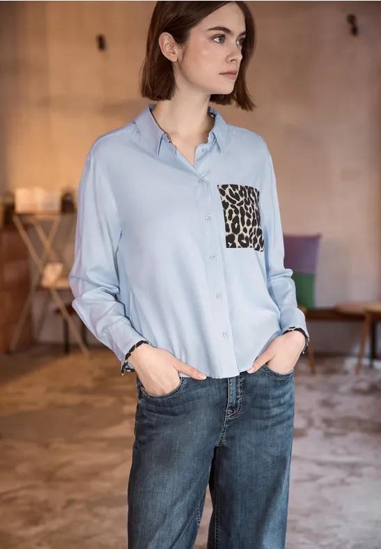 Hemdbluse original blue