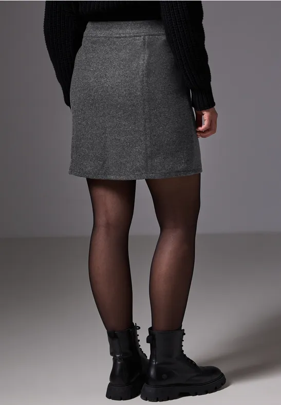 Veste Femme Street One Studio - Aspect Laine Avec Col En Peluche - Taille EU 38 - Look Urbain Décontracté