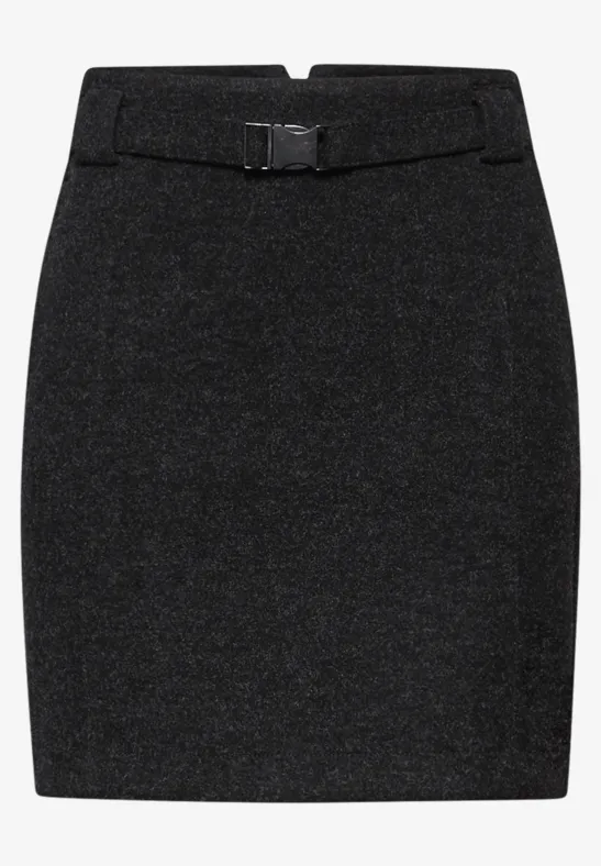 Rock in Woll-Optik anthracite melange