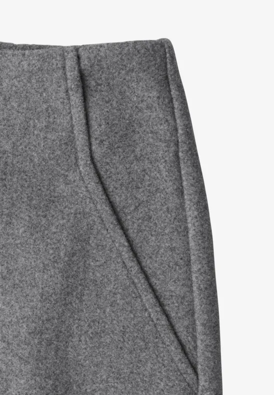 Rock in Wolloptik mineral grey mel.