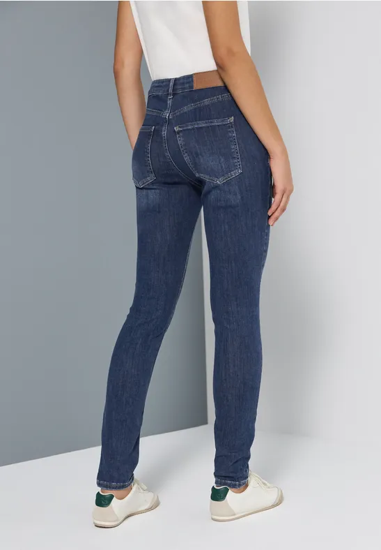 Skinny Fit Jeans Dark blue washed