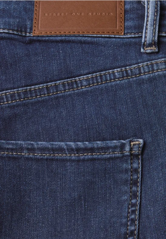 Skinny Fit Jeans Dark blue washed