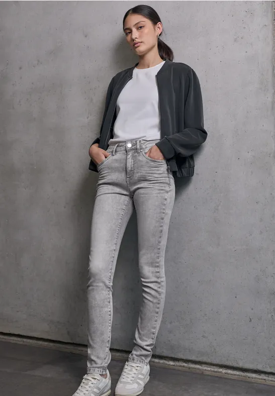 Skinny Fit jeans Light Grey Random