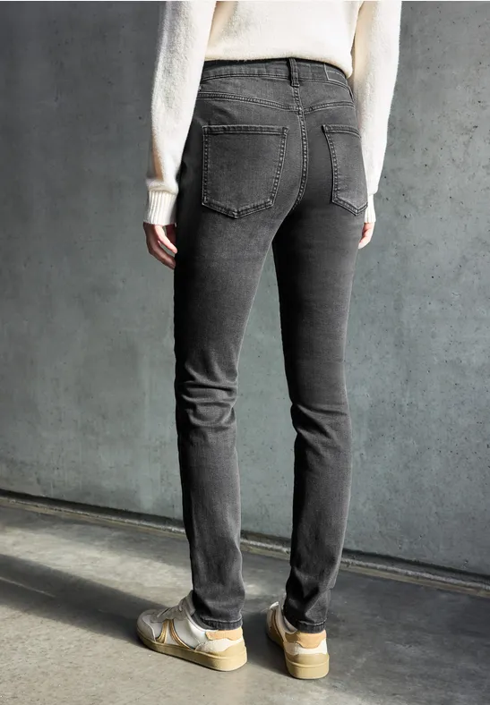 Skinny Fit Jeans black washed
