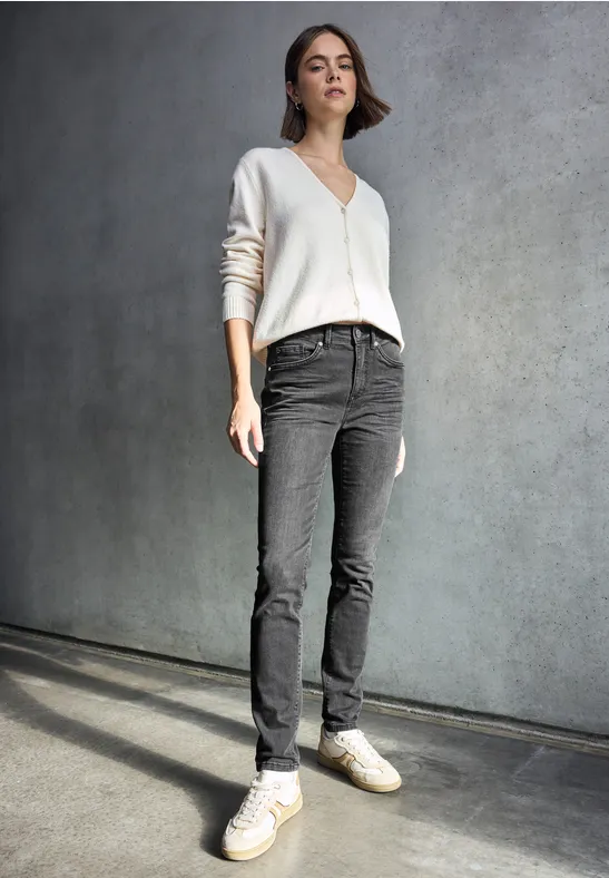Skinny Fit Jeans black washed