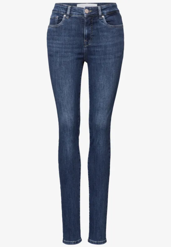 Skinny Fit Jeans Dark blue washed