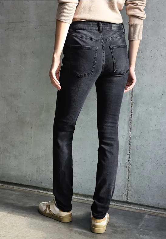 Skinny Fit Jeans black washed