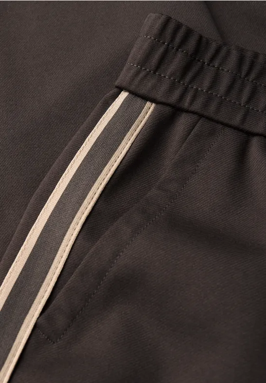 Hose mit Gallonstreifen dark auburn brown