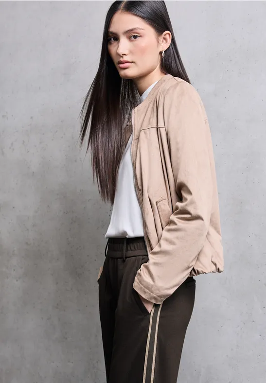 Hose mit Gallonstreifen dark auburn brown