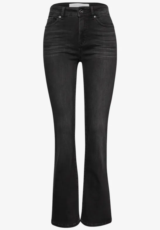 Bootcut Jeans black soft wash