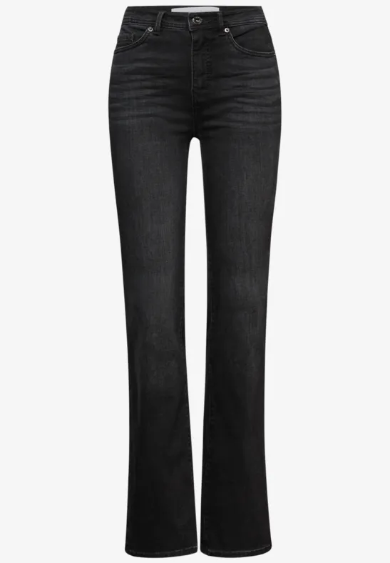 Bootcut Jeans black soft wash