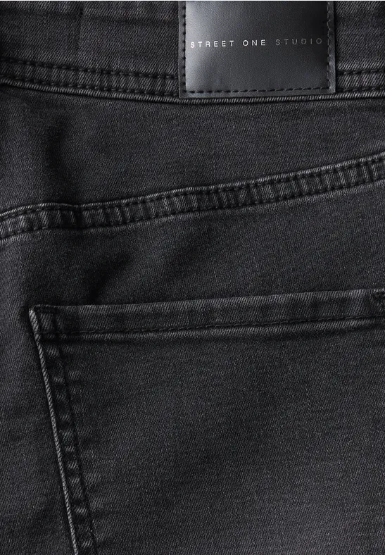 Bootcut jeans soft black washed