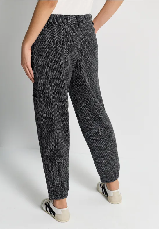 Pantalon Cargo Melange Black