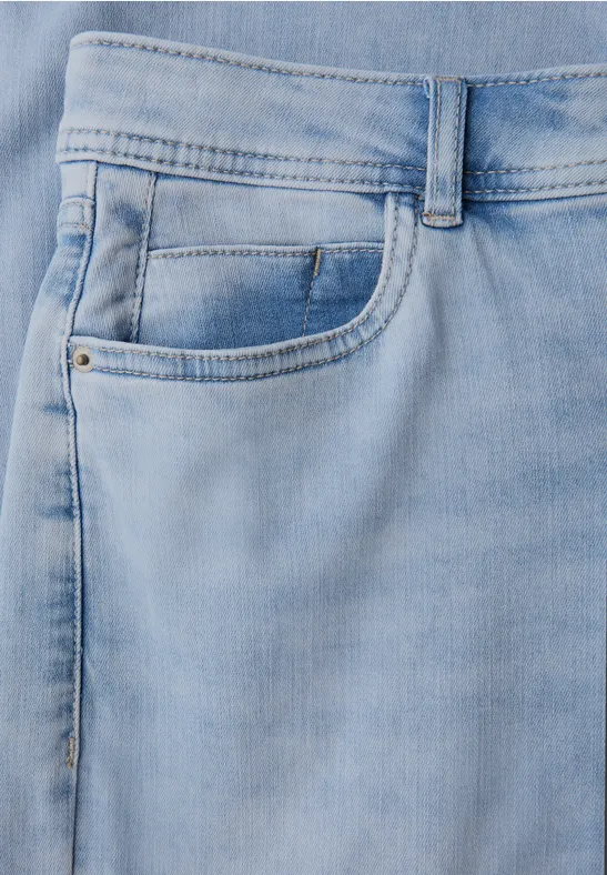 Bleached Wide Leg Jeans Ultra Bleach Random