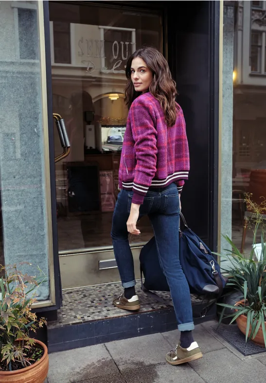 Casual Fit Jeans Dark Indigo Blue washed
